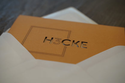 Ein physischer Geschenkgutschein