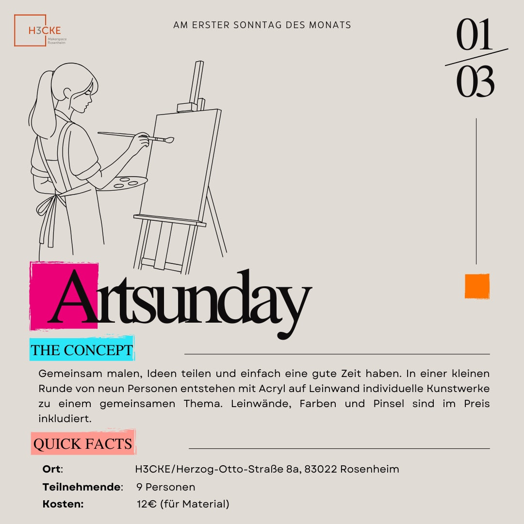 Artsunday: Kreativität verbindet