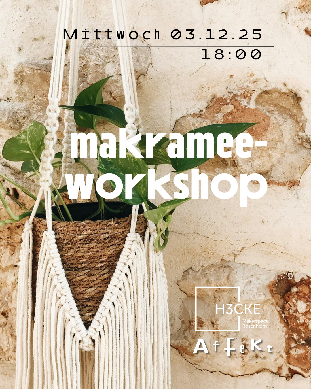 Makramee-Mittwoch