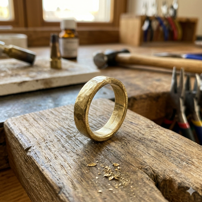 Goldschmieden für Anfänger: Ring aus Messing