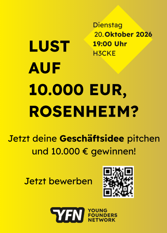 Pitch to YFC Chapter Rosenheim