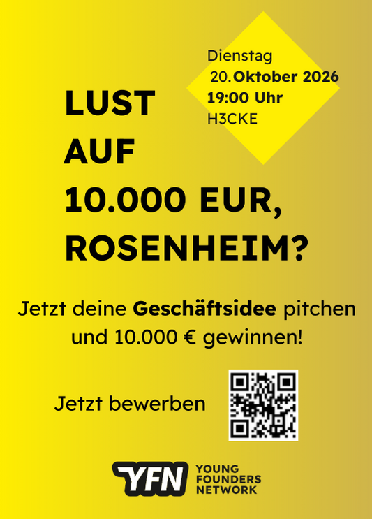 Pitch to YFC Chapter Rosenheim