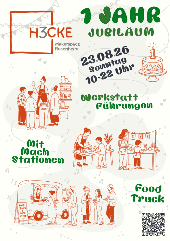 Jubiläumsfeier - 1 Jahr H3CKE