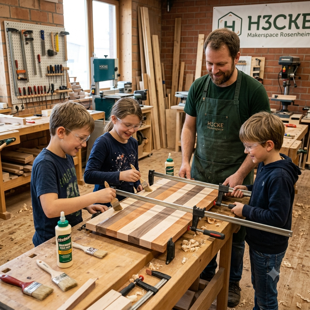 Schreinern für Kinder: Schneidebrett