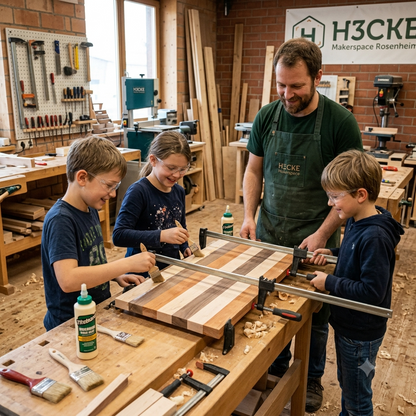 Schreinern für Kinder: Schneidebrett
