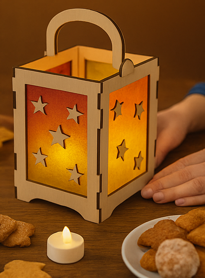 Lichtzauber lasern & löten: Kreativer Laternen-Workshop für Kinder und Eltern